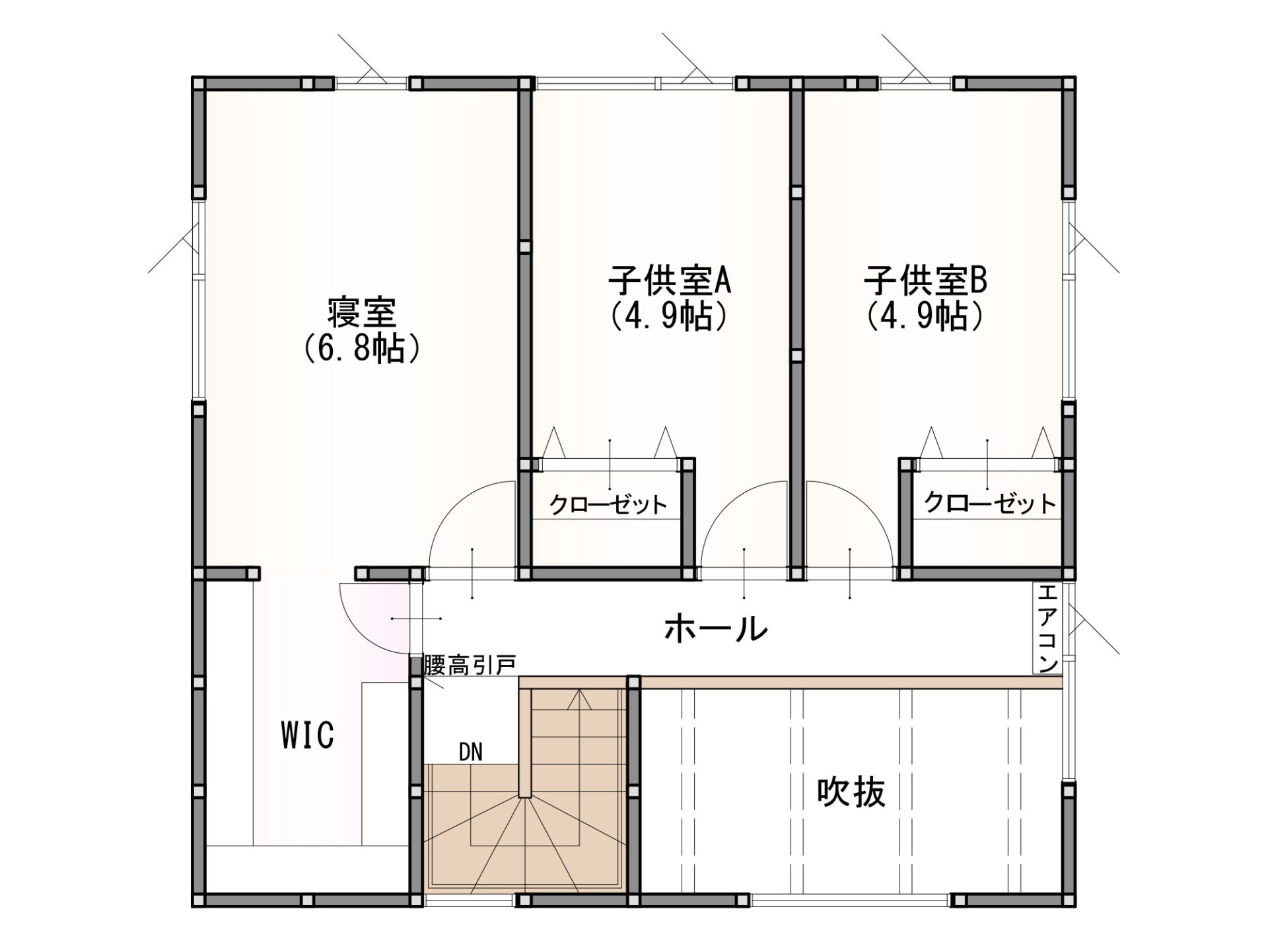2階 間取り図