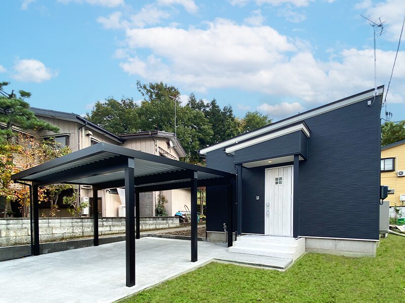 小千谷市・17坪｜収納が充実したコンパクト平屋2LDK