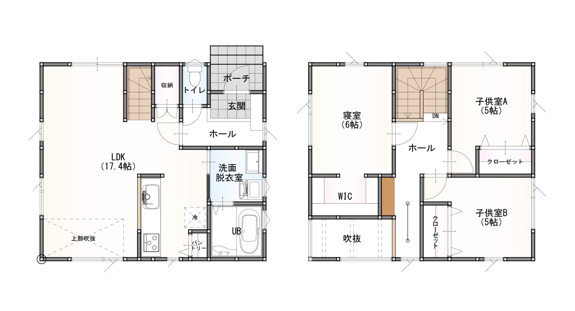 商品プラン 間取り図