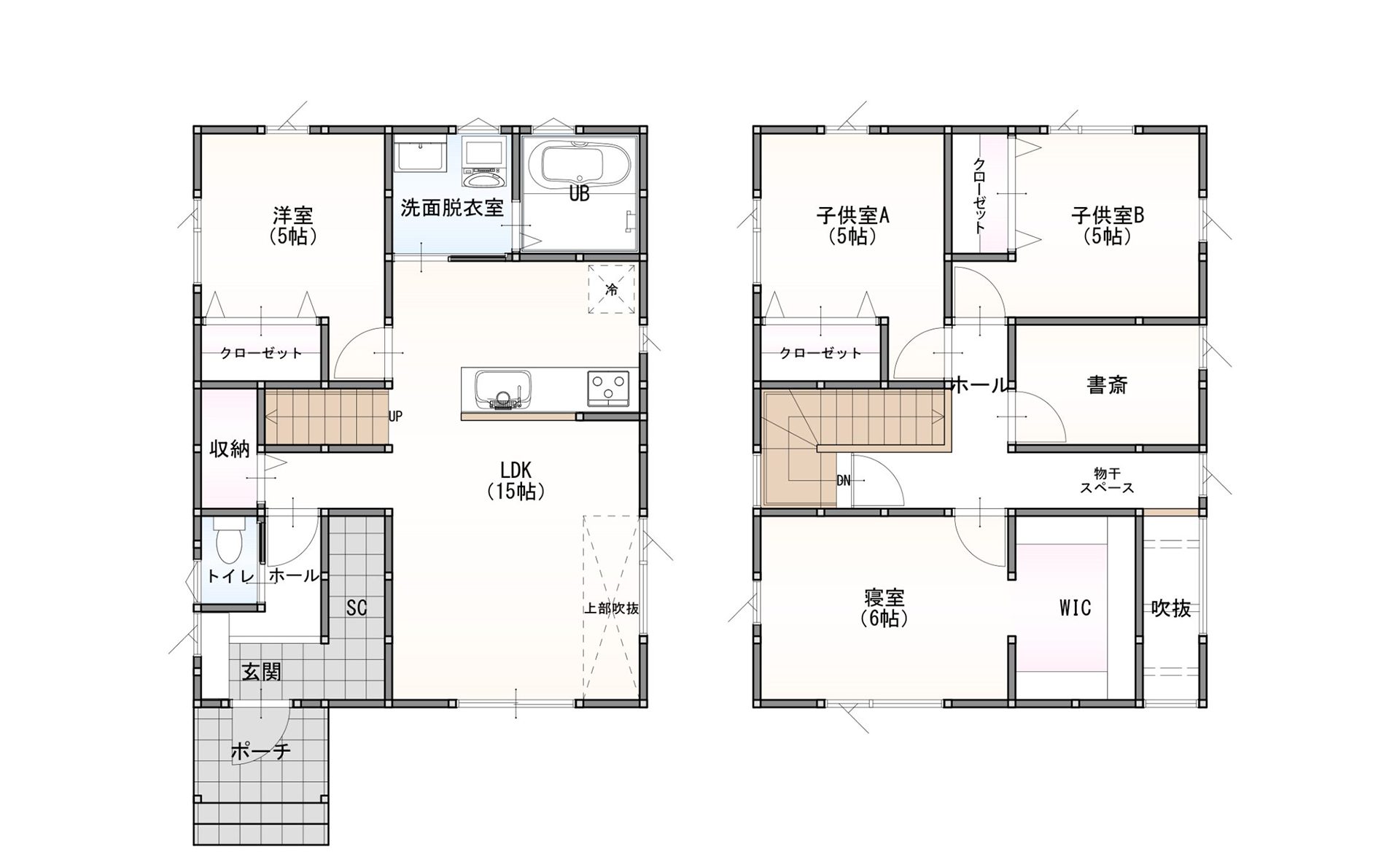 商品プラン 間取り図