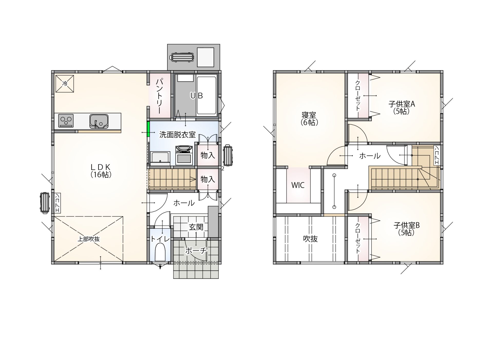 商品プラン 間取り図