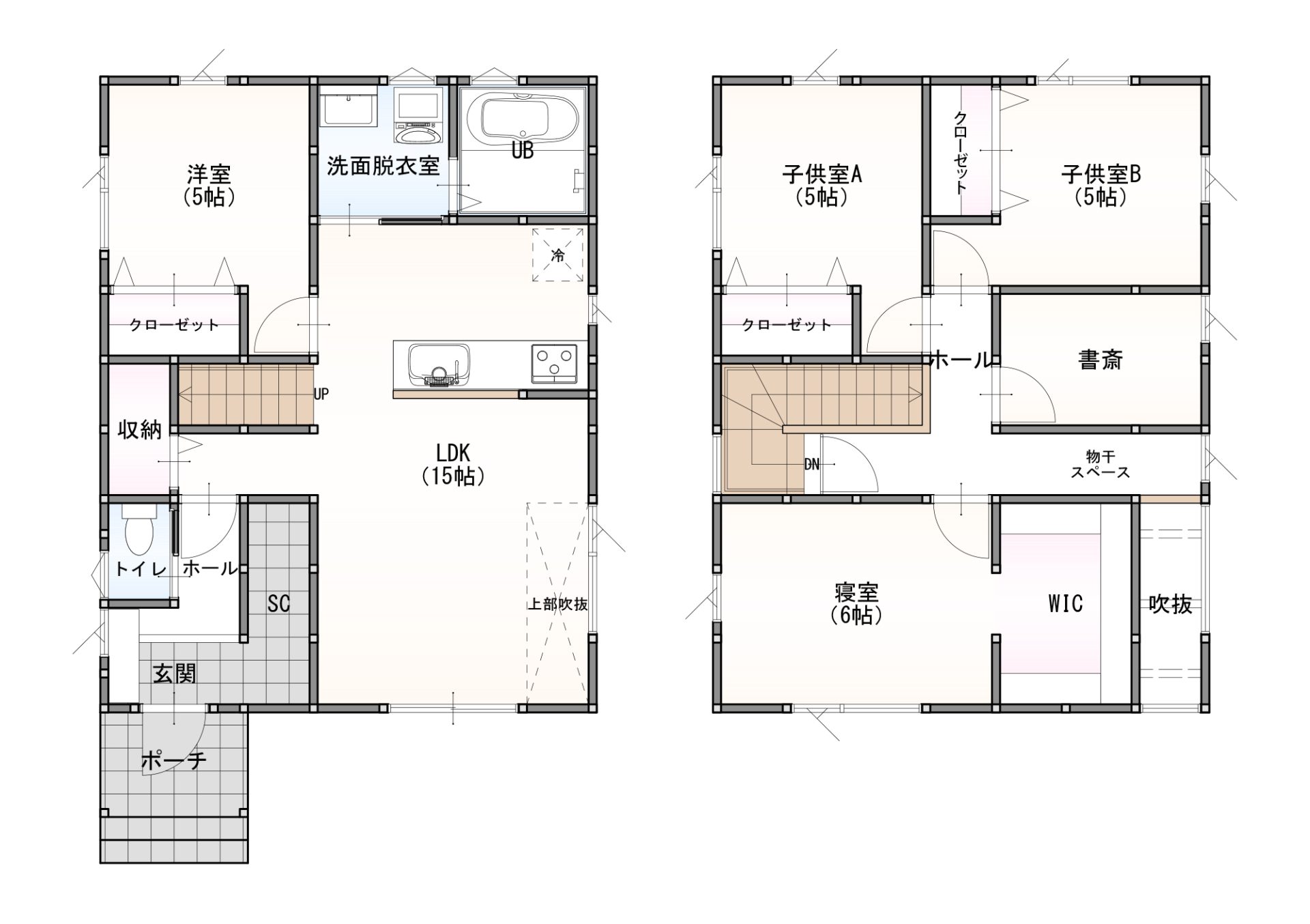 商品プラン 間取り図