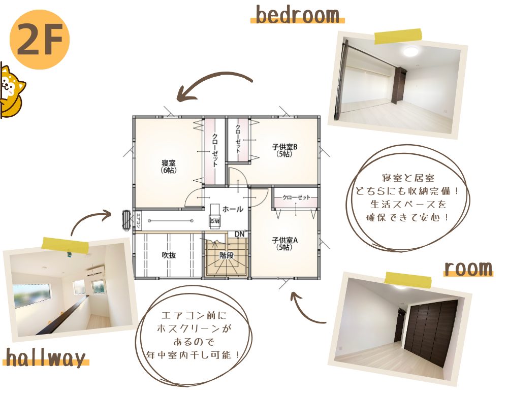 2階 間取り図