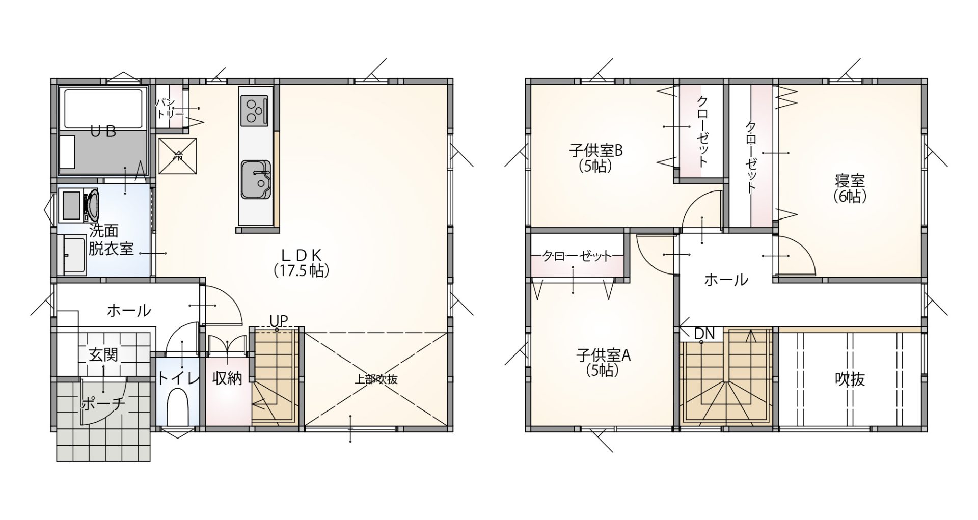 商品プラン 間取り図