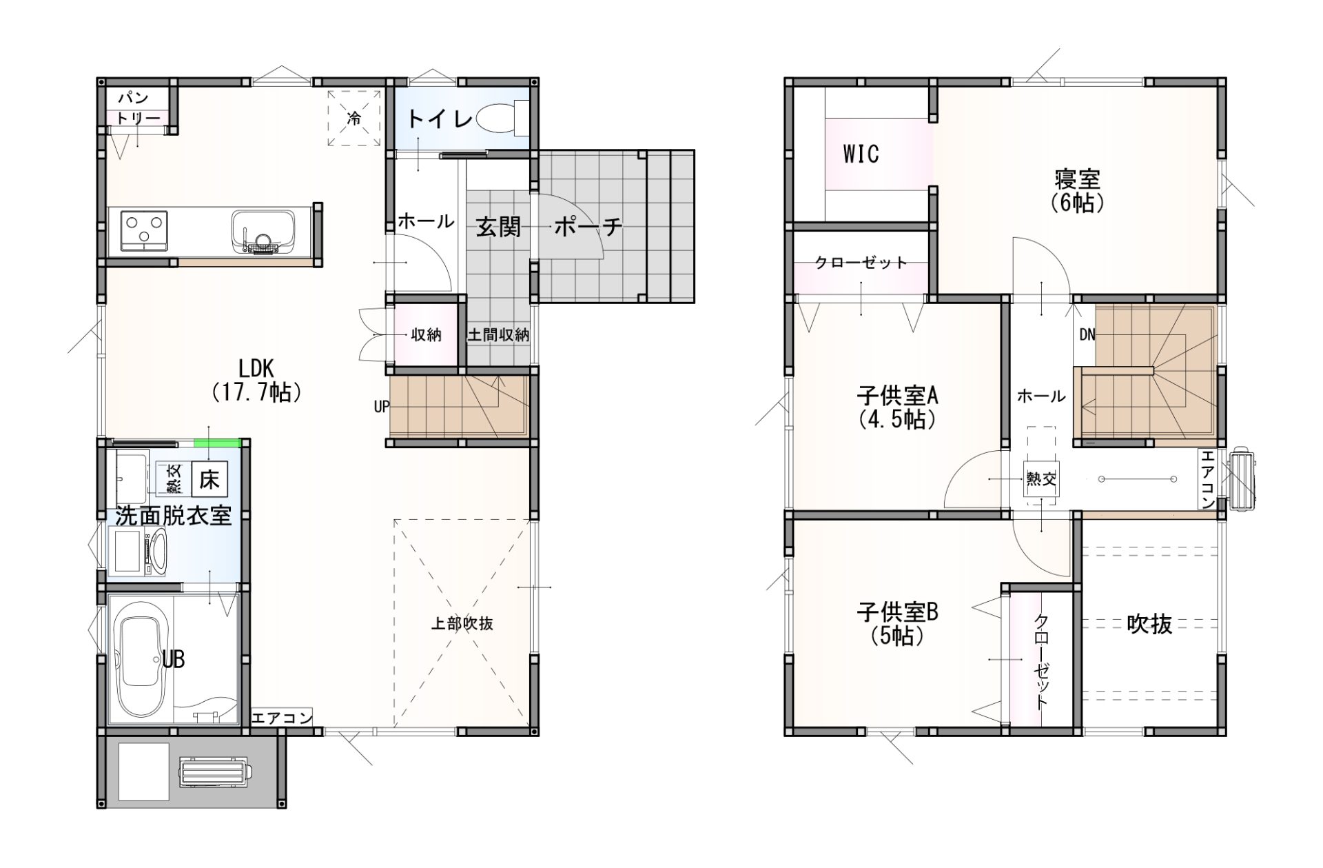 商品プラン 間取り図