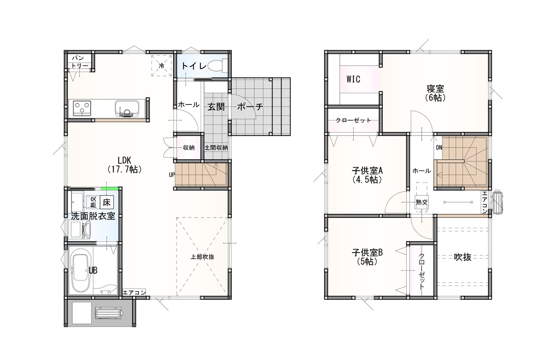 商品プラン 間取り図