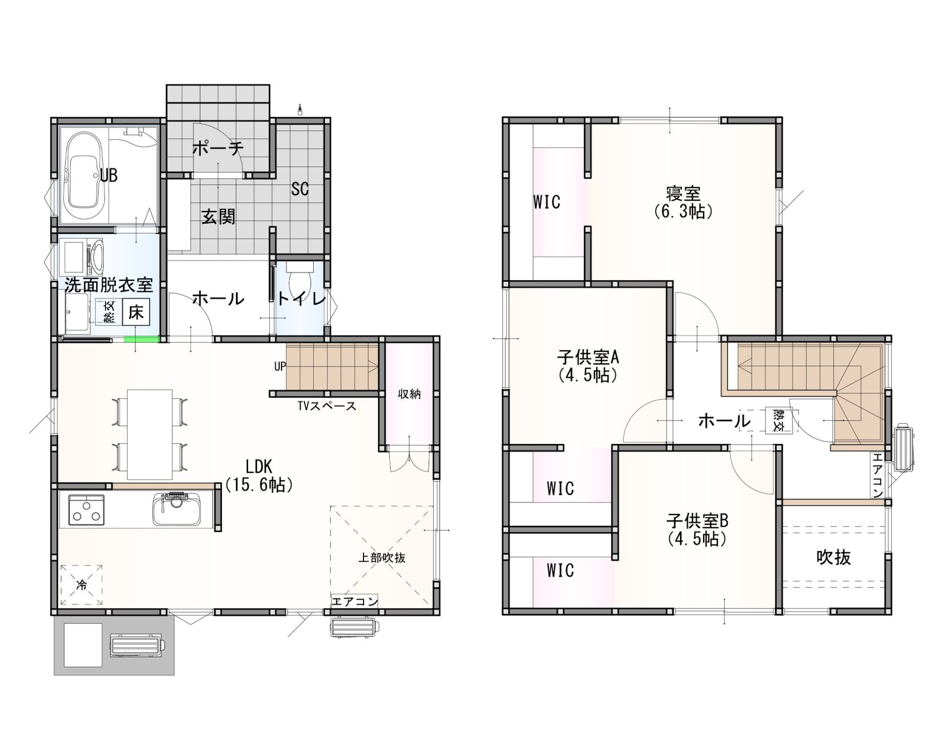 商品プラン 間取り図