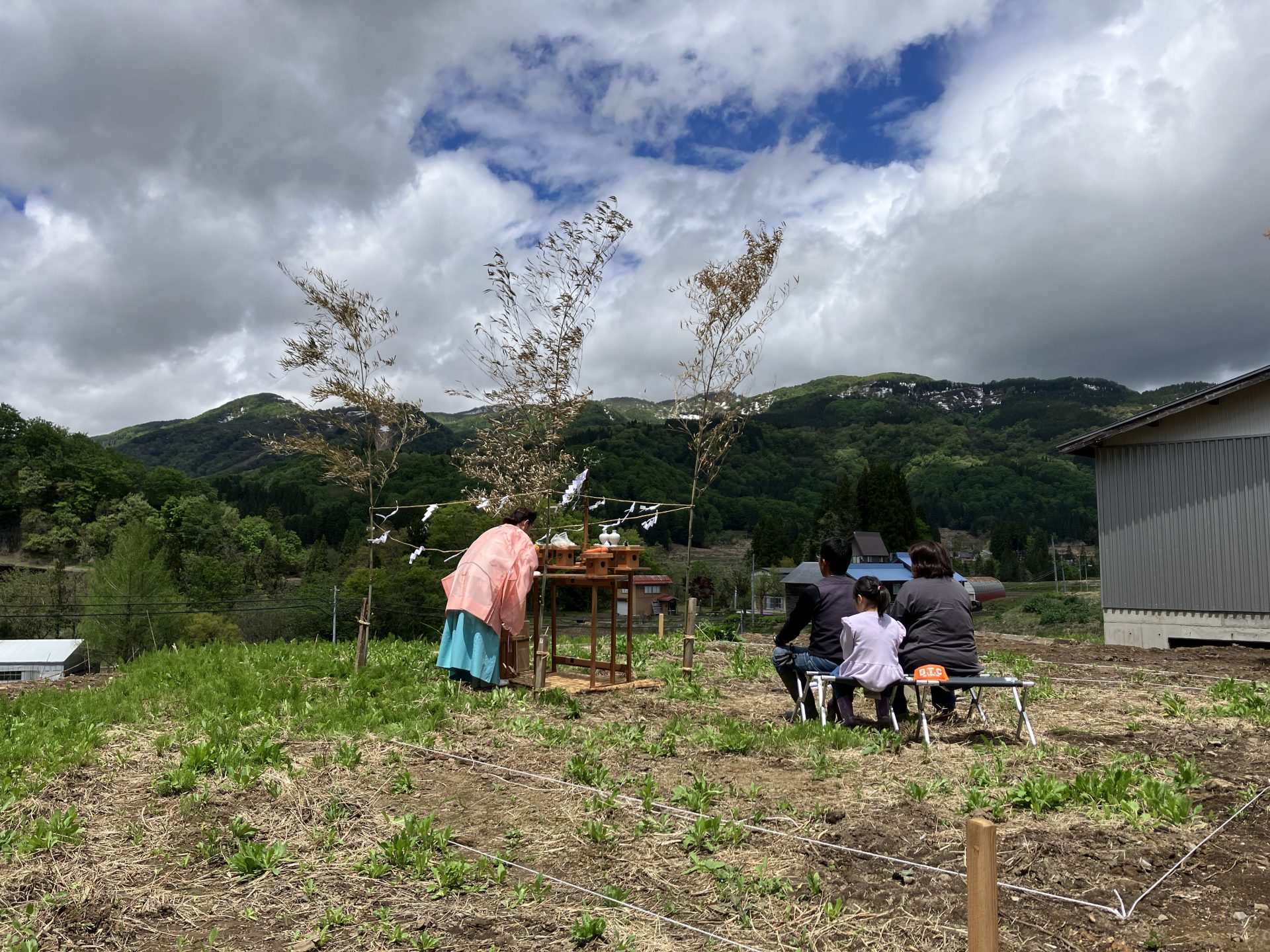 【営業：岡田】地鎮祭
