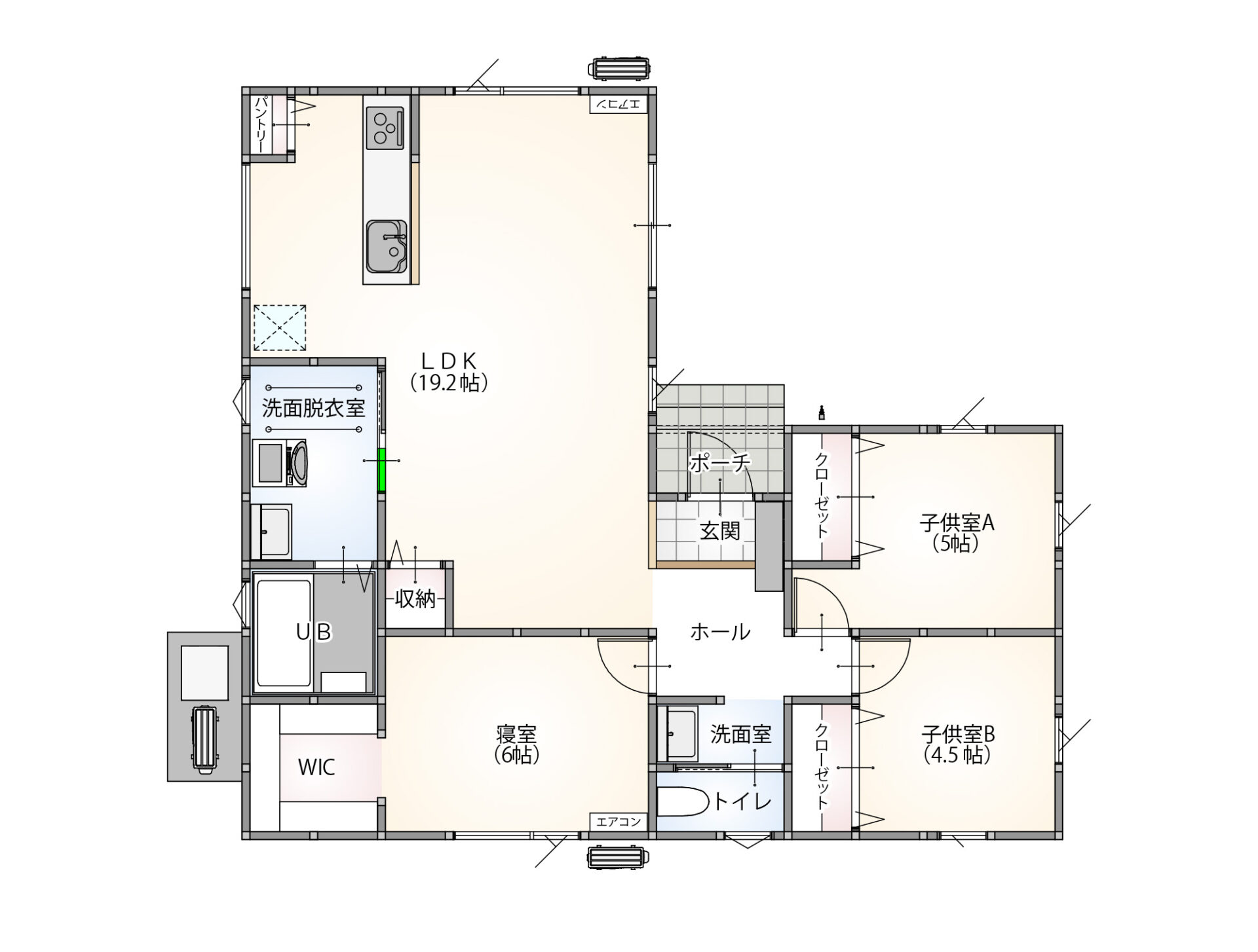 長岡市大島平屋モデルハウス